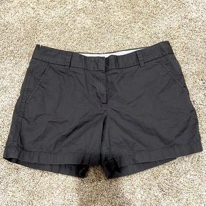 J. Crew Chino Shorts Dark Grey Size 8